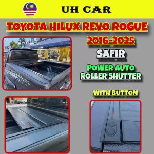 (SAFIR) (AUTO) Toyota Hilux Revo Rocco Rogue 2016-2025 Electric Power Auto Roller Shutter Lid Bed Cover