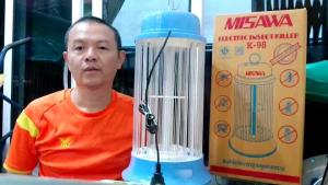 ยกลัง-1ลัง 4 ตัว โคมไฟ  MISAWA รุ่น K-98 โคมดักยุง ดักแมลง สินค้าได้รับมาตราฐาน ขายยกลัง - ขายส่ง