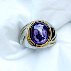 CINCIN BATU KECUBUNG PECAH SERIBU MEWAH DAN ELEGAN