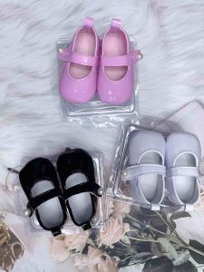 Baby 6-12 Months Girl Velcro Shoes With Anti-slip Soles Baby Gift Shoes With Box BY-247