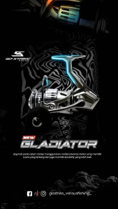 Reel GOSTRIKE VERSUS GLADIATOR New 1000 2000 3000 4000 6000 - Power Handle