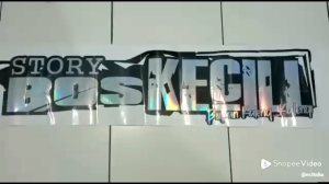 Stiker Mobil Center Jaga Pandanganmu