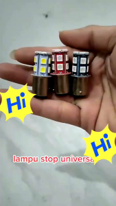 Cuci Gudang Lampu Rem LED 13 Mata Flash Lampu Stop Motor Universal Honda Yamaha Suzuki NMAX PCX Vario Scoopy Beat