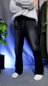 Celana Jeans Pria Panjang Loose Pants