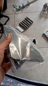 Grendel Kunci Slot Samping Model Pistol Warna Hitam & Aksesoris Pintu Pagar Besi