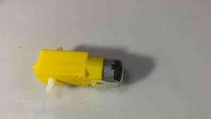 Motor đồ chơi kèm giảm tốc màu vàng làm mô hình xe  robot