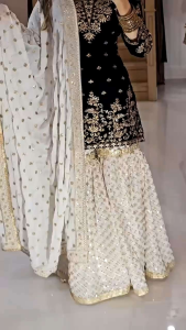 (PRE ORDER) NEW LAUNCHING BEAUTIFUL TOP - SHARARA WITH DUPATTA (ETA:- 10 DAYS)