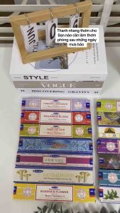 Thanh Hương SATYA - Thu Hút Tài Lộc Thanh Tẩy Năng Lượng/ Nhang thơm Ấn Độ SATYA Nag Champa - Kusako92