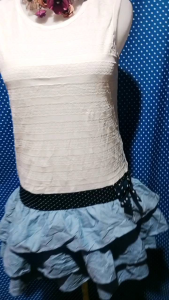 DRESS KUTUNG/SLEEVELESS PUTIH(ANGEL LOVE) 100