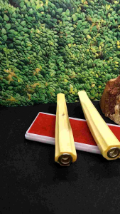 Pipa Kayu Kemuning Gading Model Belimbing Segi Delapan Spesial A222