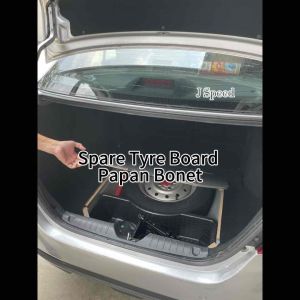 Proton Saga (16-23yrs) Bonnet Spare Tyre Cover Board (Papan Bonet)