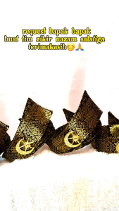 TANJAK COUPLE ANAK BAPAK 2 PCS + BROS BULAN BINTANG