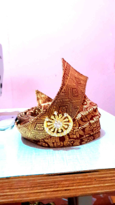 Tanjak Balong Raja Full Songket: Desain Khas Melayu & Aksesori Pesta