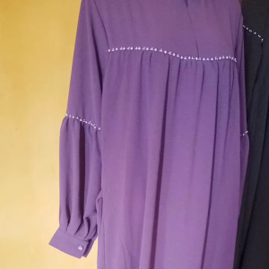 Nagita Gamis Crincle Payet Mutiara Mewah Terbaru 2023