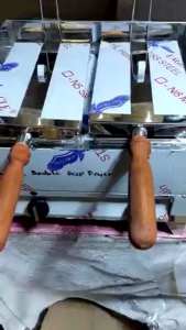 DEEP FRYER DOUBLE SMALL - JUMBO WITH COVER