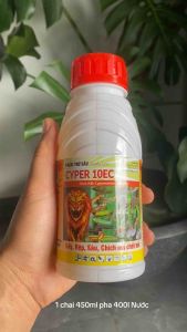 Thuốc trừ sâu Somethrin CYPER 10EC (chai 450ml)- hoạt chất Cypermethrin thuốc trừ côn trùng sâu rầy rệp chích hút…