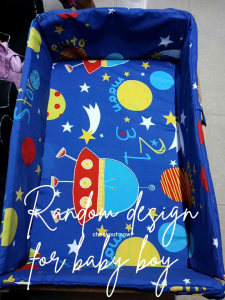 Wooden crib foam with Bumper guard and pillows sets ( Updated set )