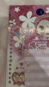[MIN 5 PCS BISA MIX] kertas & cover binder harvest sweet girl a5