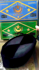 Peci Bulan Bintang Beludru Premium Songkok BB Tinggi 10