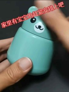 【SG Seller🇸🇬】Little Bear Portable Cut Animal Pills Grinder Baby Medicine Tablet Crusher Grinding Device