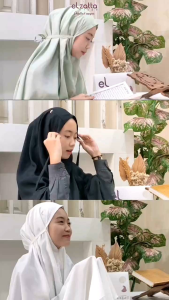 MUKENA DEWASA PERLENGHKAPAN SHOLAT MUKENA TERBARU ELZATTA RAYON SILK POLOS LASER CUT