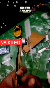 Motor dinamo Hairdryer tipe 360 DC 12 volt mainan miniatur