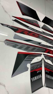 Bộ tem sirius Fi 2014 màu đỏ đen hàng nhập Thái Lan chất lượng cao dành riêng cho dòng xe này tem in lụa màu sắc cực đẹp và bền giá bán cực tốt bán lẻ như bán sỉ