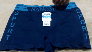 2PCS CELANA DALAM BOXER PRIA BAHAN RAJUT NANOMAN 06 TANPA SAMBUNGAN M L XL