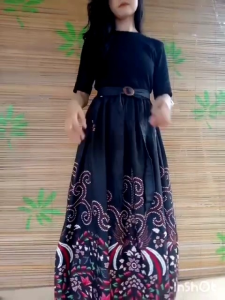 ROK BATIK KERJA PANJANG WANITA JUMBO MODEL MAYUNG