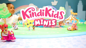 Kindi kids minis rainbow unicorn carnival playset ferris wheel
