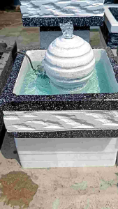 D534 🌦️น้ำผุดวางโต๊ะทำงานได้ น้ำล้น อ่างน้ำ อ่างน้ำพุ น้ำพุ น้ำผุด ขนาดเล็ก สวยงาม (ขนาด 25x25 ซม.💥ฟรีปั๊มน้ำ ติดตั้งง่าย🐲) วางโต๊ะทำงาน ห้องนอน ห้องรับแขก แต่งบ้าน แต่งสวน โรงเรียน สำนักงานทั่วไป. Fountain Waterfall Overflow Flowing water Stream