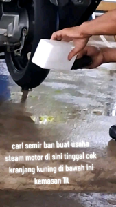 Semir ban  motor dan mobil  1lt