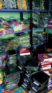 5 pasang kaOS KAKI ANAK TK PAUD SD PEREMPUAN MOTIF LUCU