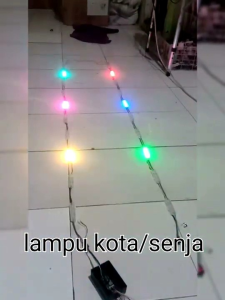Lampu kolong kanal bis bak truk 3 mata running RGB WS 2811 jalur 3 kabel sein kiri kanan lampu senja mundur custom ikut irama driver sudah dirangkai kabel komplit tinggal pasang