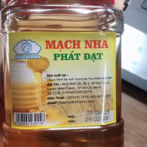 Mạch nha Phát Đạt vàng 1kg sản phẩm chất lượng Sản xuất 11/2025