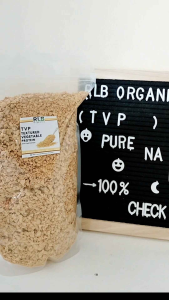 1 Kilogram Textured Vegetable Protein Granules TVP Non Meat Extender - Food Extender Vegetable Food Extender for Siomai or Other Dishes - Vegetable Protein Granules Textures Soy Protein Soy Meat Used As Meat Extender Meat Substitute Vegetable High Protein