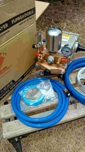 ปั้มพ่นยา 3 สูบ เครื่องพ่นยา DIAMOND รุ่น TS-60 ปั๊มขนาด 1 นิ้ว รุ่นหม้อลม ตราเพชร แท้100%