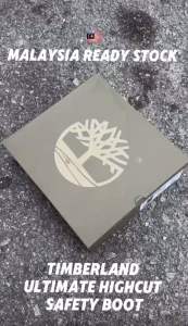 Timberland Premium Upper Cowhide Highcut Steel Safety Boot Kasut Keselamatan Timber Pro Terunggul