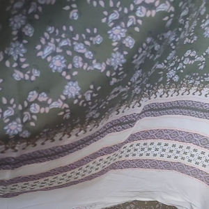 Army Green Mini Floral Prints & Soft Poplin Fabric: A Lightweight Summer Fabric