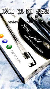 [1PACK] PROMO!!! PULPEN GEL ZUIXUA NEW JELL isi 12pcs/ Pulpen Sekolah/Pulpen Kuliah