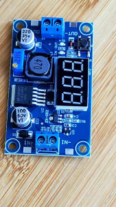 Modul Step Down LM2596S dengan display Voltmeter Buck Converter + Voltmeter penurun tegangan Voltmeter