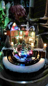 Santas Christmas Ville (christmas display)