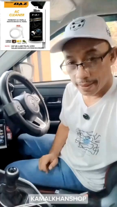 DAZ AC CLEANER PREMIUM 400ml PEMBERSIH DAN PENGHARUM AC MOBIL DAN RUANGAN PENGHILANG BAU UDARA PADA AC ANTI BAKTERI DAN VIRUS SPRAY CAR CLEANER AC