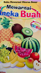 Buku Anak Mewarnai Ukuran Besar LM