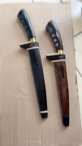 PISAU SEMBELIH SUPER TAJAM TARISI JASINGA CHENGLIEM CENGLIN GOLSEM JAGAL SAPI FULL KAYU RUYUNG