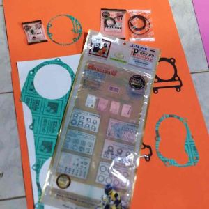 MIO/NOUVO/FINO-2ปะเก็นชุดใหญ่(มียางเคาเวอร์)อย่างดีของสตรอเบอร์รี่(J-52.160)