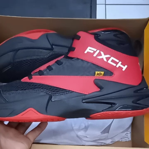 Sepatu Voli Fixch Troy Red/Black: Sepatu Olahraga untuk Aktivitas Outdoor