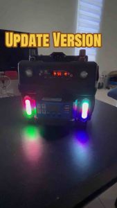 600W Solar Power Station Wireless Speaker with Digital Display and USB Port