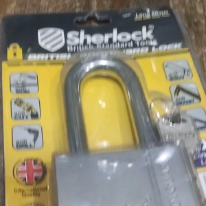 Gembok gerbang 60 mm SHERLOCK anti cairan setan cuting baja