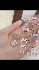 Sticker Hello Kitty 10D Tomoni cao cấp trang trí móng tay nail